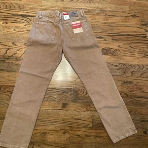 Mens tan jeans 33x32